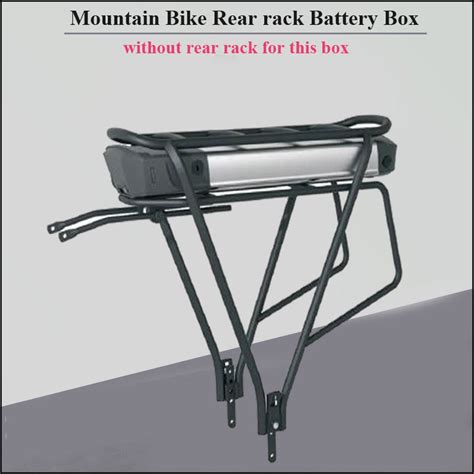 electric bicycle battery box|ebike battery rack mount.